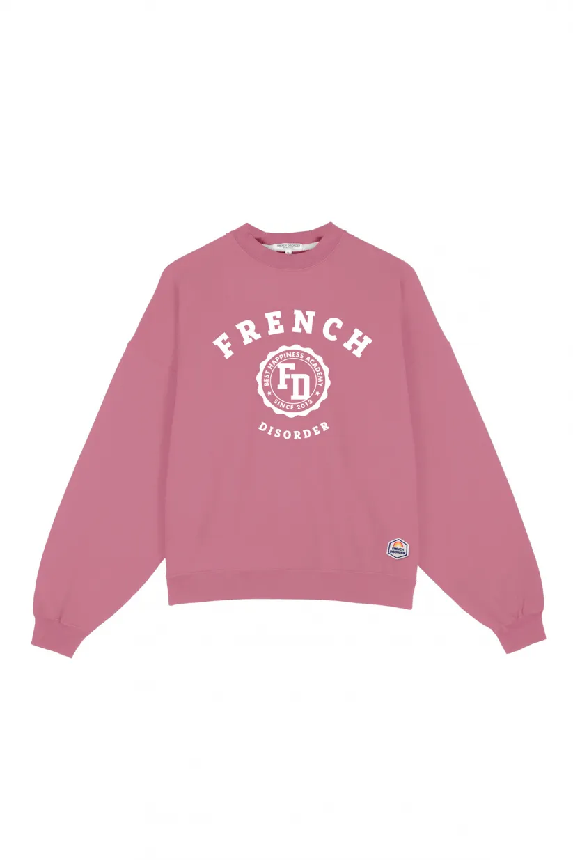 Sweat BLASON UNIVERSITY femme Rosie by French Disorder