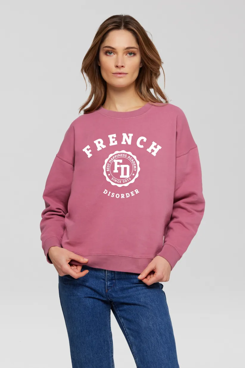 Sweat BLASON UNIVERSITY femme Rosie by French Disorder