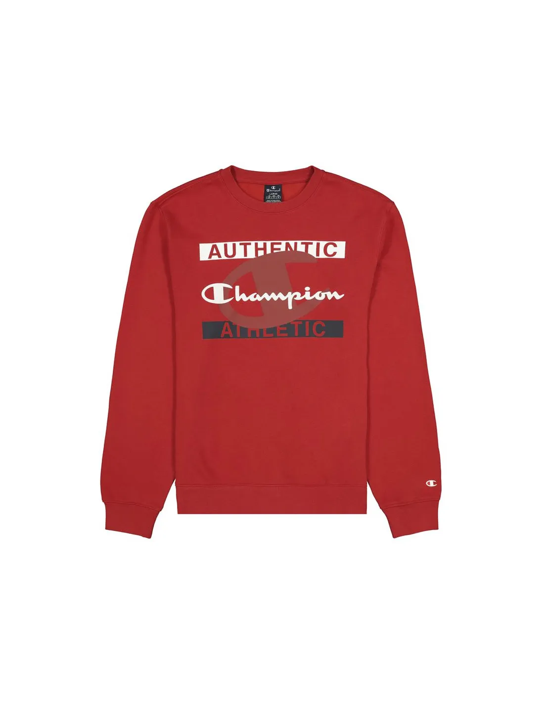 Sweatshirt Champion Authentic Athletic M Rouge