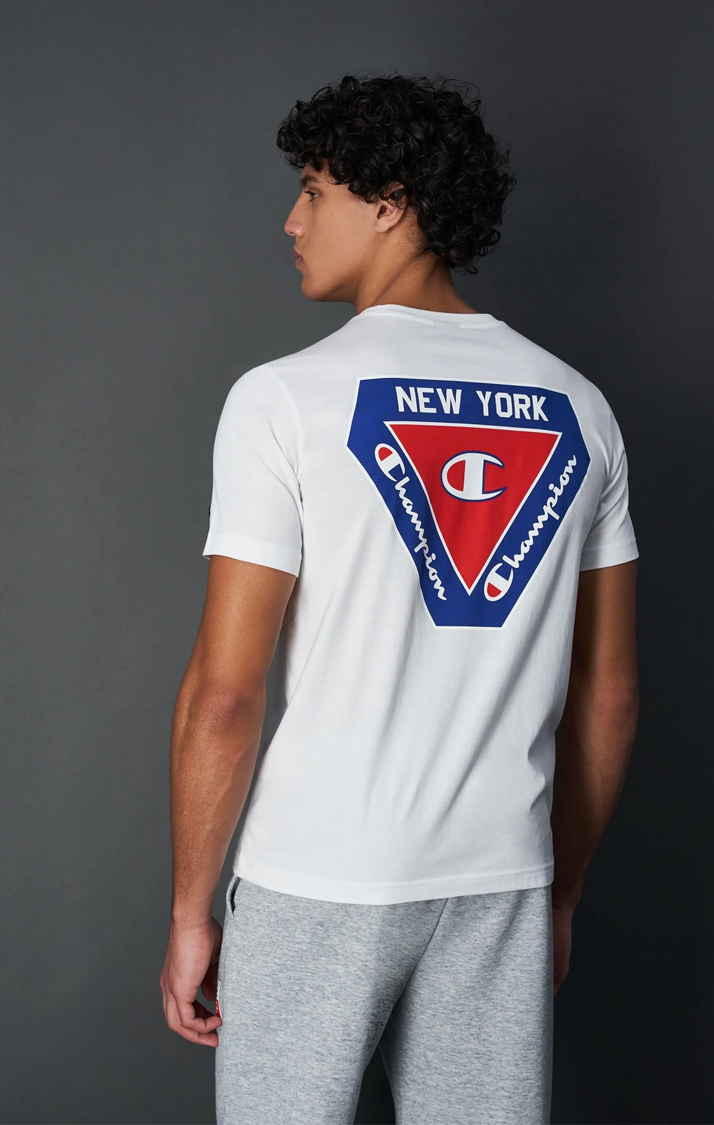 T-shirt coupe confort à motif sport rétro | Champion France