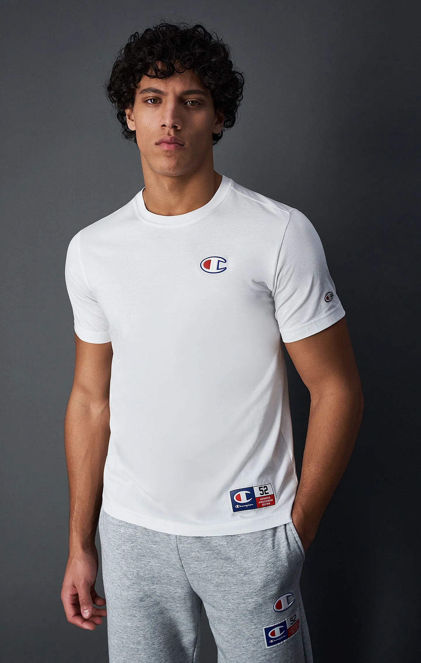 T-shirt coupe confort à motif sport rétro | Champion France