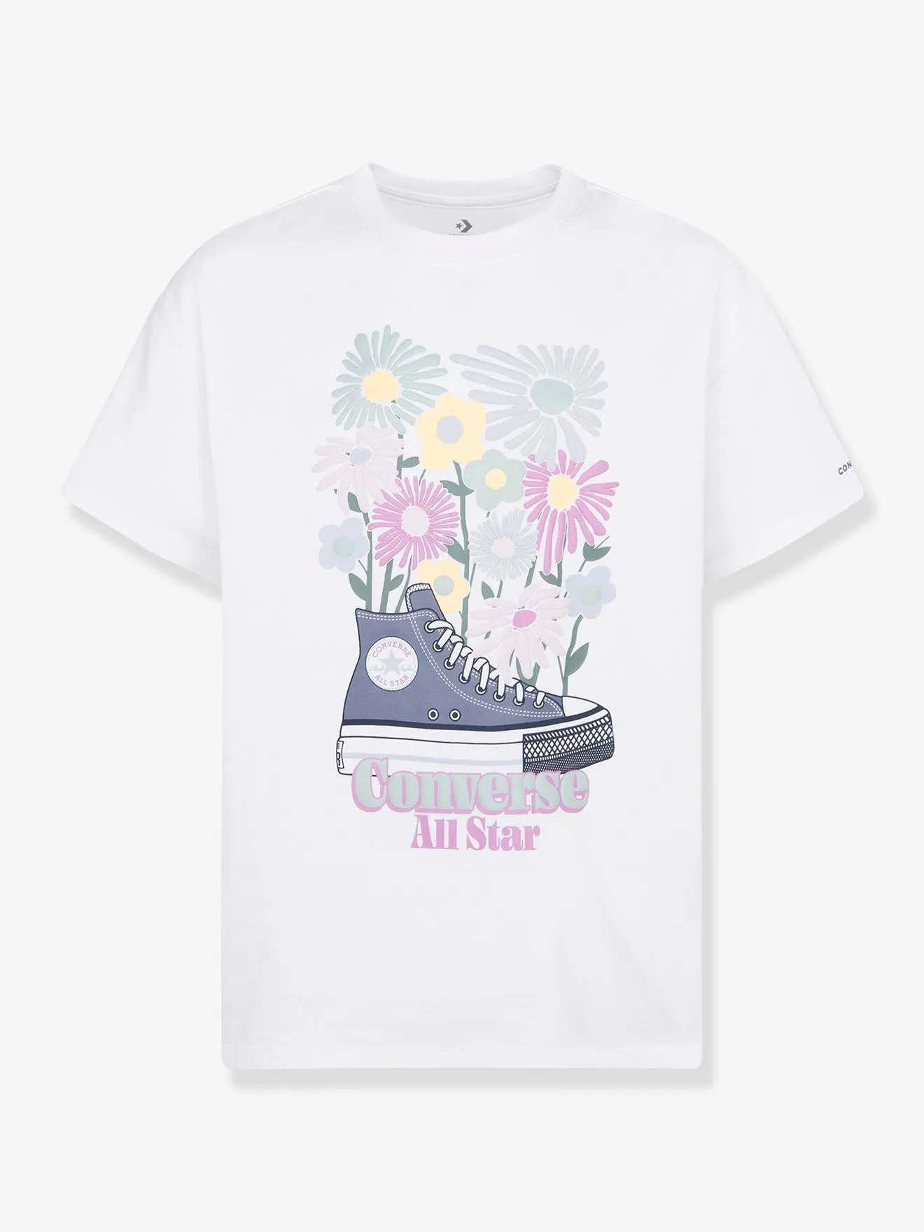 T-shirt graphique fille CONVERSE écru - Converse