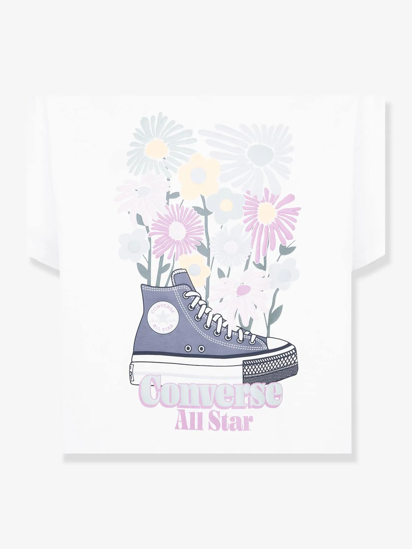 T-shirt graphique fille CONVERSE écru - Converse