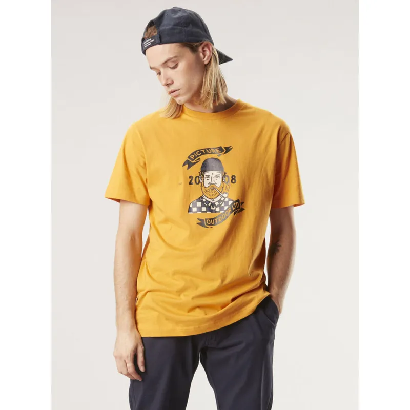 T-shirt graphique imprimé blanc homme - Oxbow | wimod