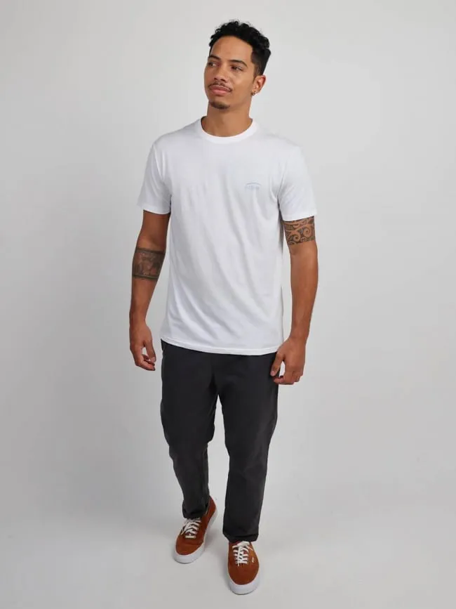 T-shirt graphique imprimé tumurai blanc homme - Oxbow | wimod