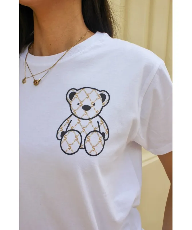 T-shirt graphique "BEAR DOLLAR" - L'atelier Fiesta