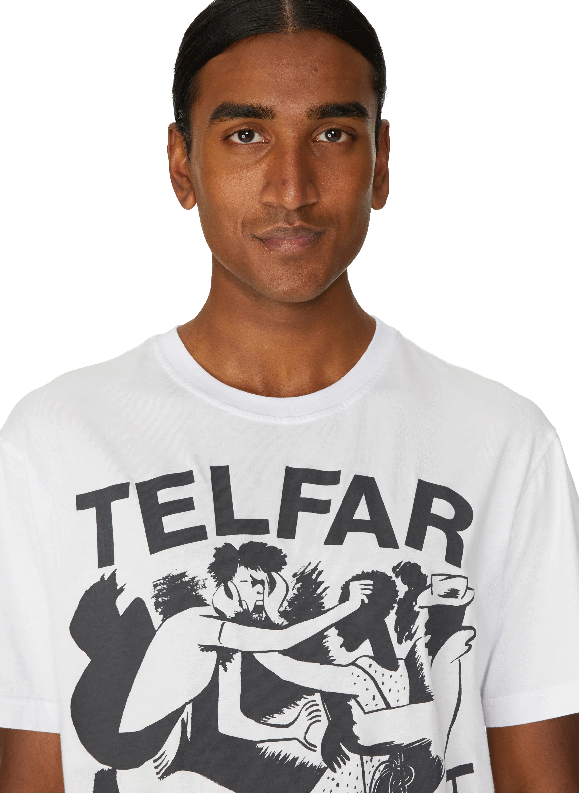 T-SHIRT IMPRIMé GRAPHIQUE - TELFAR pour HOMME | Printemps