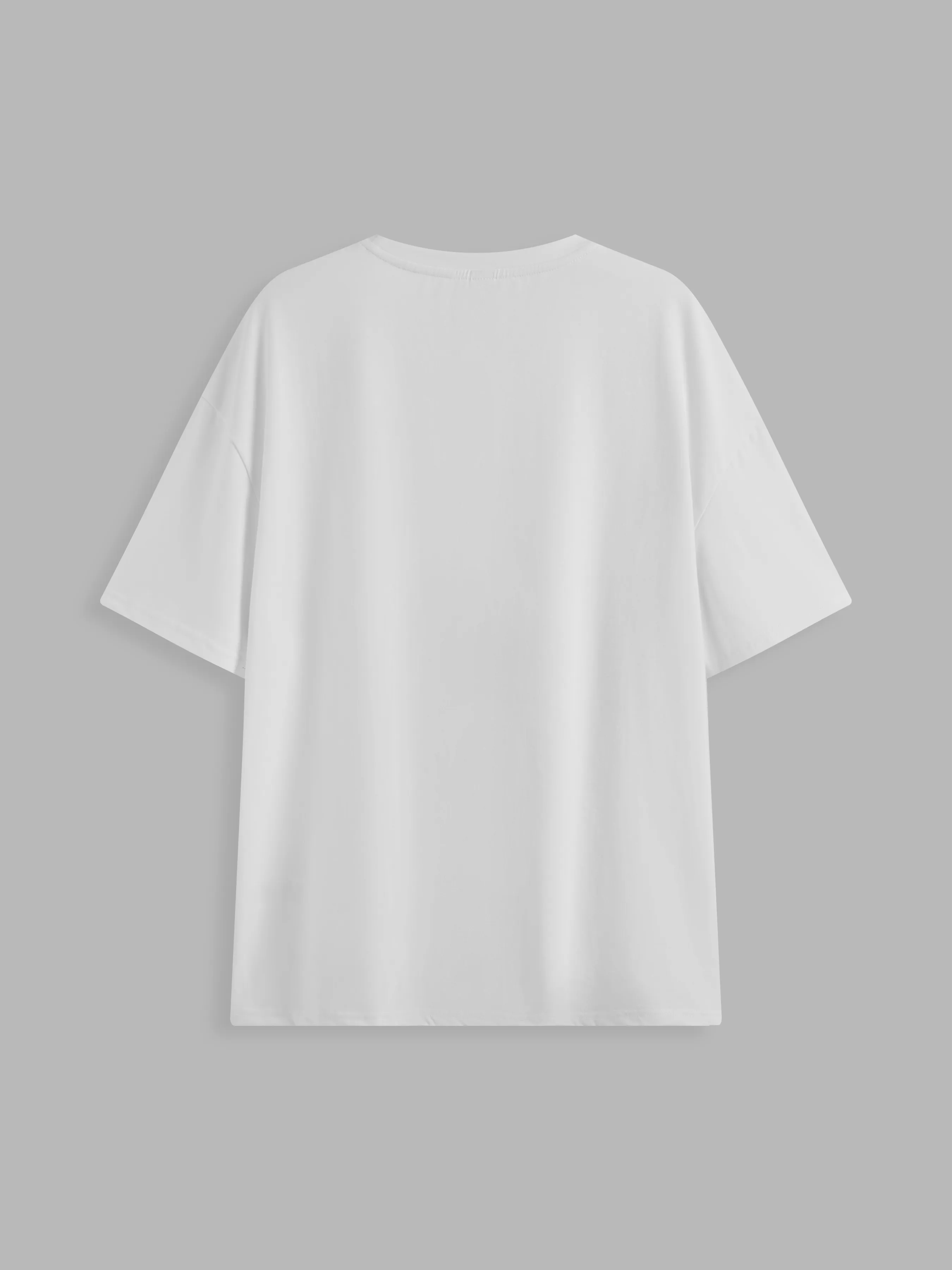 T-shirt oversize à manches courtes graphique poivron