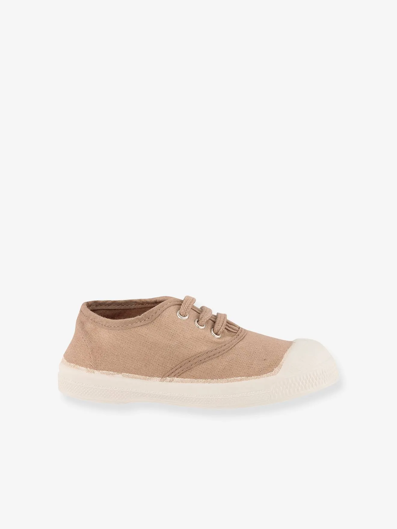 Tennis à lacets coton enfant BENSIMON® beige - Bensimon