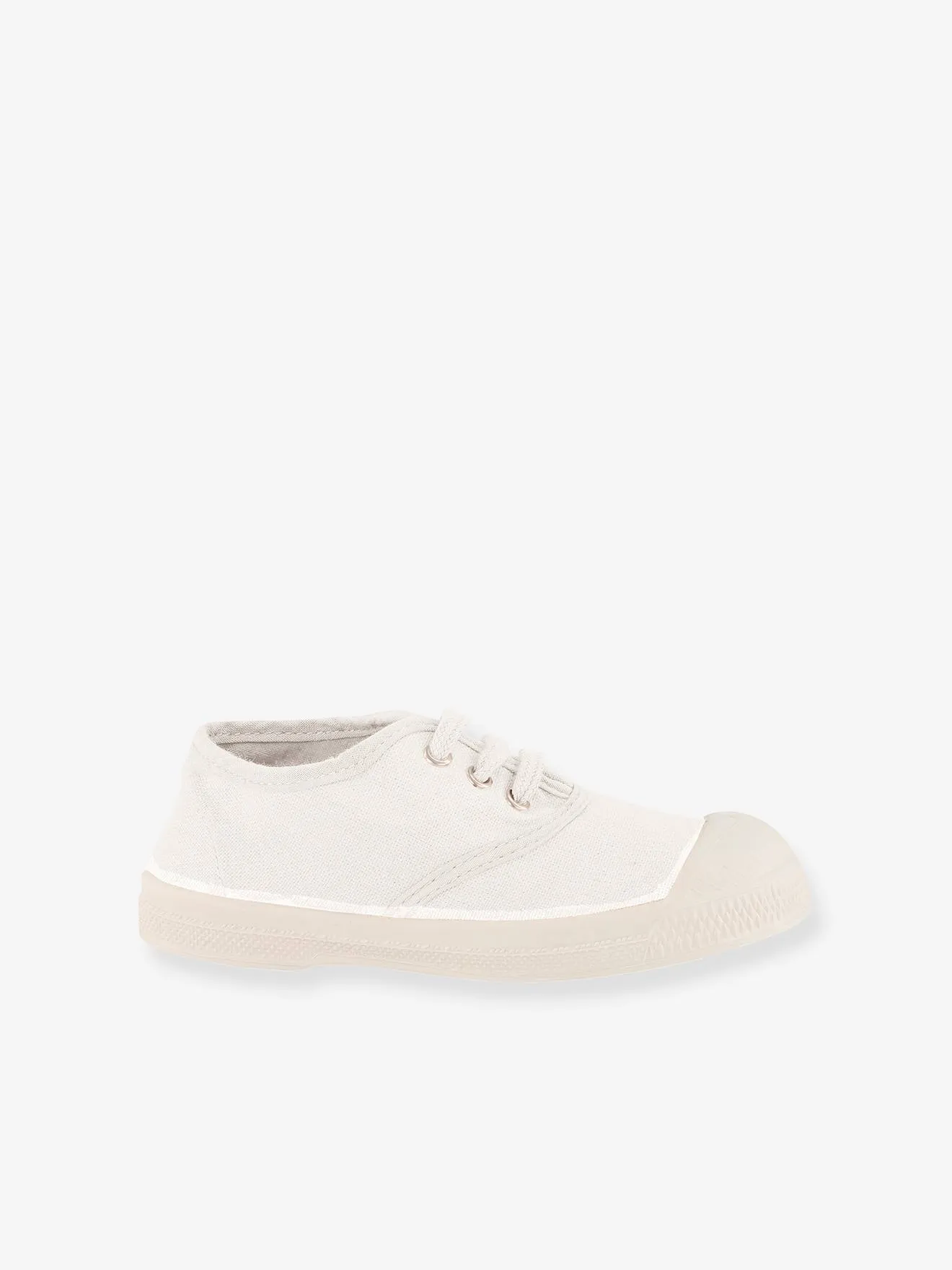 Tennis à lacets coton enfant BENSIMON® beige - Bensimon