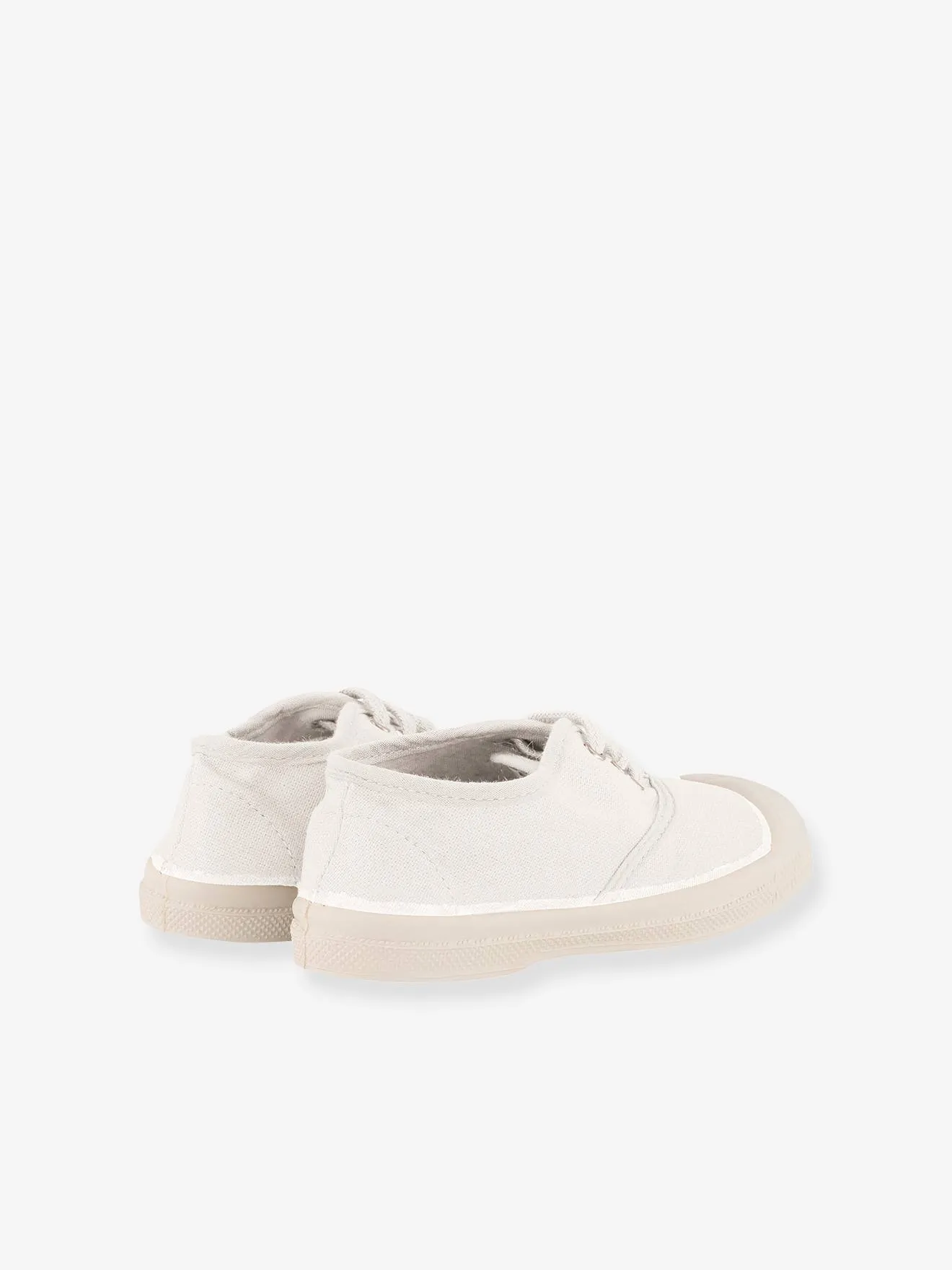 Tennis à lacets coton enfant BENSIMON® beige - Bensimon