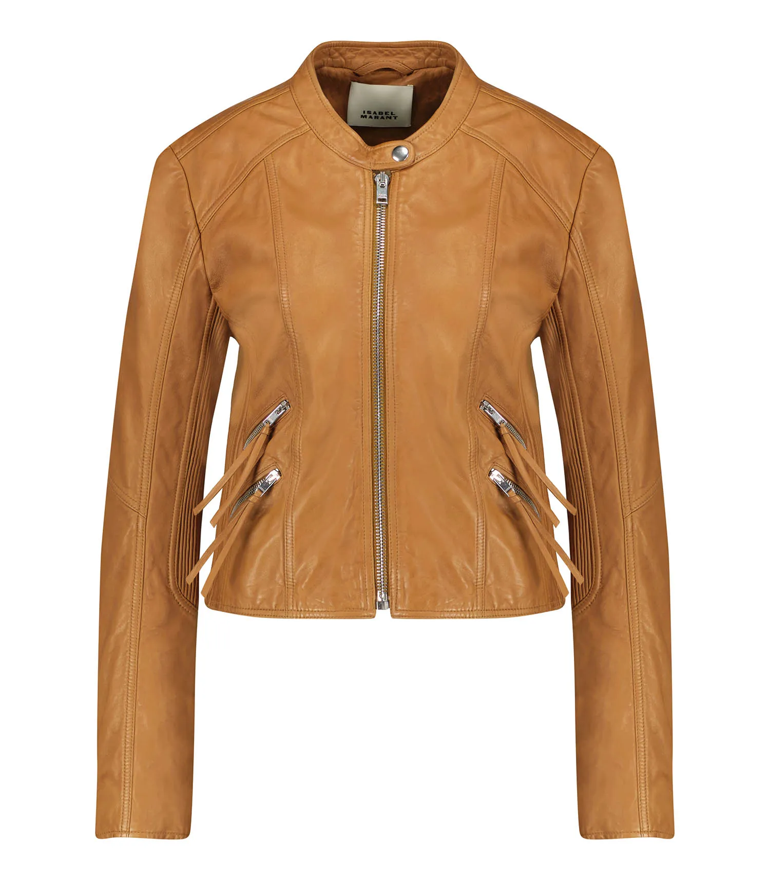 Veste en cuir Leys Natural Isabel Marant - Jane de Boy