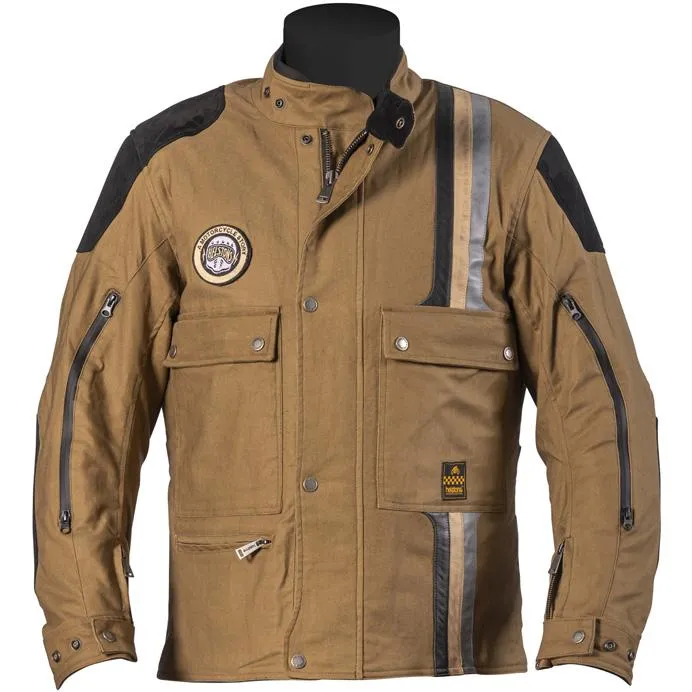 Veste RALLY HELSTONS KAKI - MAXXESS.FR, Veste moto