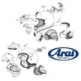 VISIERE ARAI TX-4 FLARE RED CASQUE INTEGRAL:AR5003988- piecemotoquad
