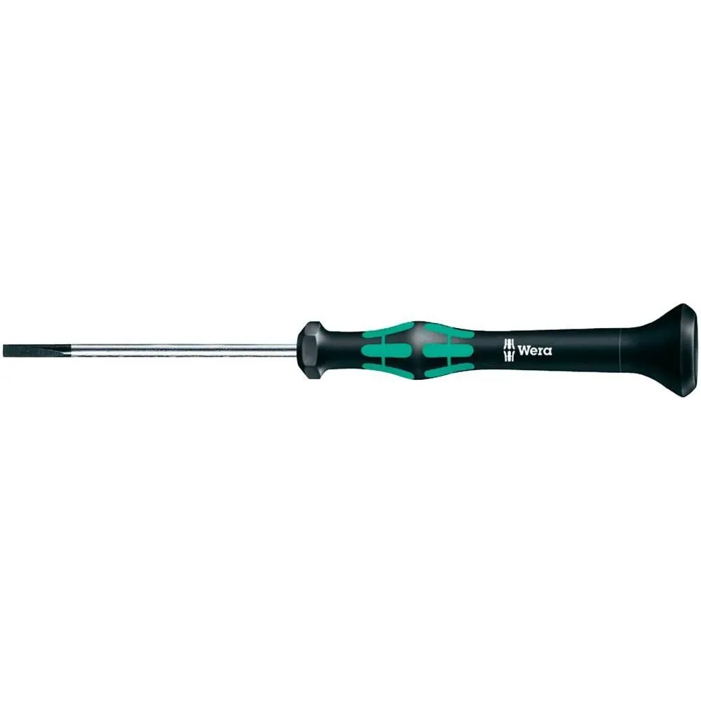 Wera 118005 Tournevis plat 0.4x2mm x 40mm x 137mm